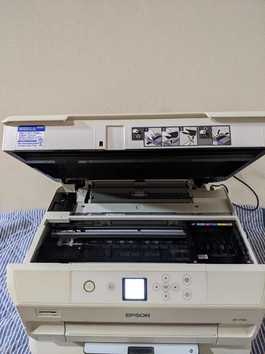 EPSON エプソン インクジェットプリンター　EP710A EP707A ジャンク品2台_画像4