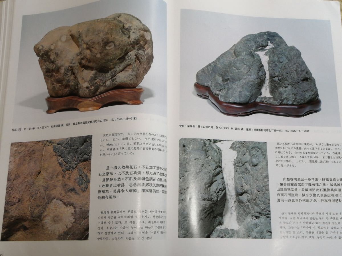8500円 古本 『東洋名品石』 月刊壽 韓国壽石研究所 中華民国雅 8500円 古本 『東洋名品石』 月刊壽 韓国壽石研究所 中華民国雅