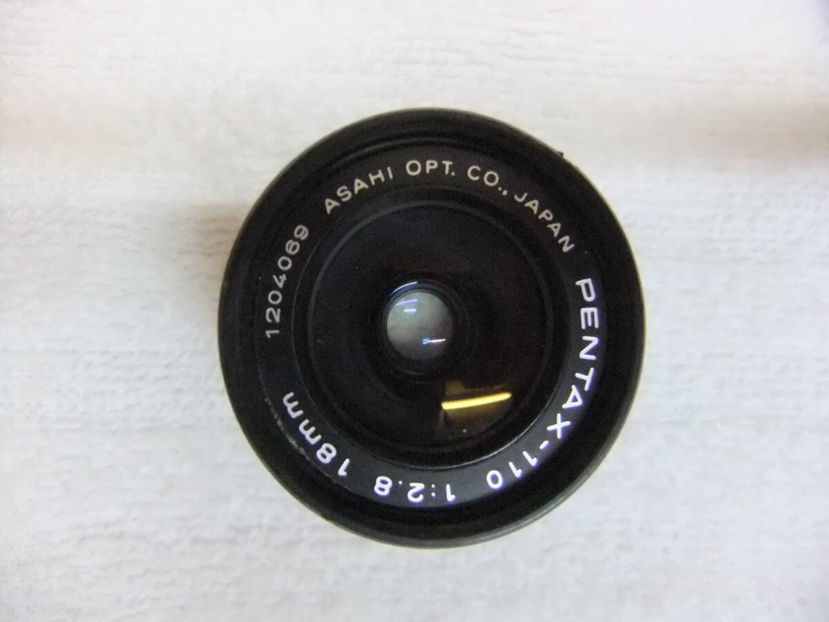 純正 希少 レア ペンタックス PENTAX-110 18mm F2.8 レンズ_画像3