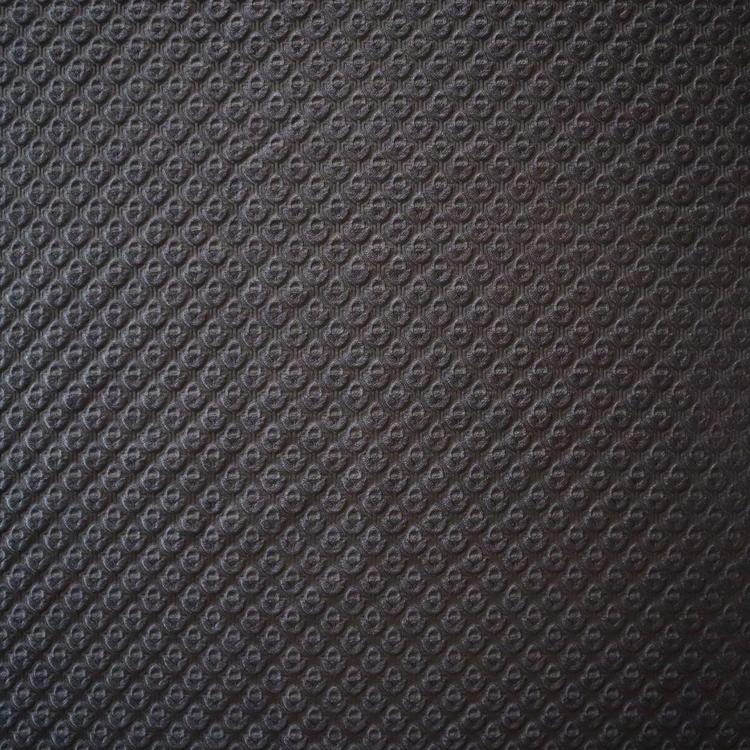 ジャガード織り生地 ゴブラン織り 厚手 花柄 幾何学柄 ブラック J54A_画像4