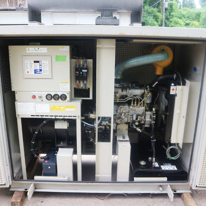 送料無料】ディーゼルエンジン発電機 K2SDE-55H 日立製作所 2006 送料無料】ディーゼルエンジン発電機 K2SDE-55H 日立製作所 2006