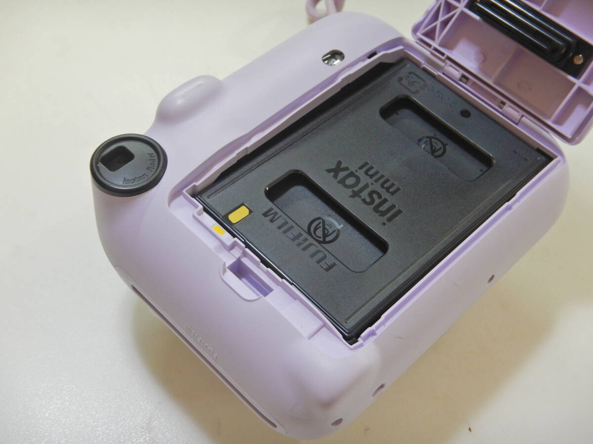 FUJI instax mini 12 purple Fuji film instant camera Polaroid [1000 jpy start ]