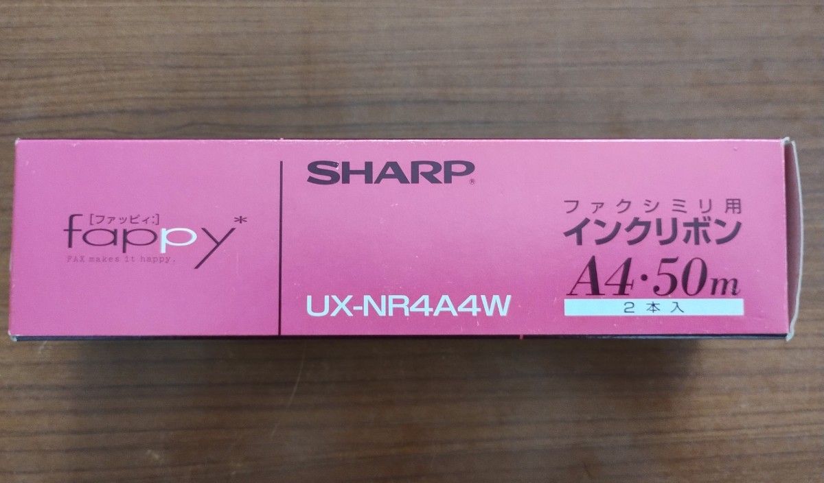 SHARP ファクシミリ インクリボン UX-NR4A4W 1本