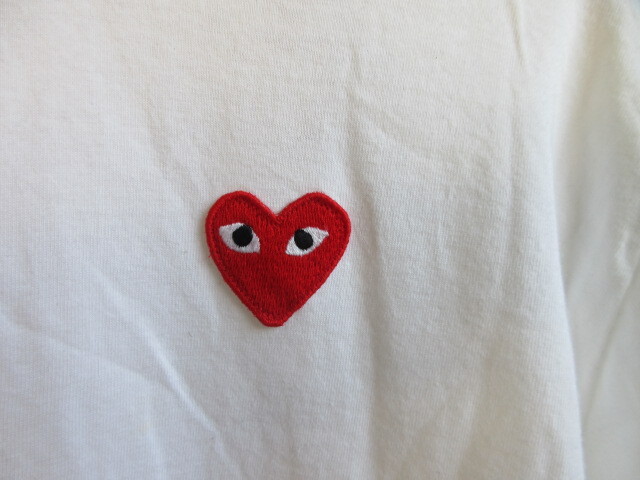 COMME des GARCONS PLAY コムデギャルソン　プレイ 半袖Tシャツ　ＸＬ_画像2