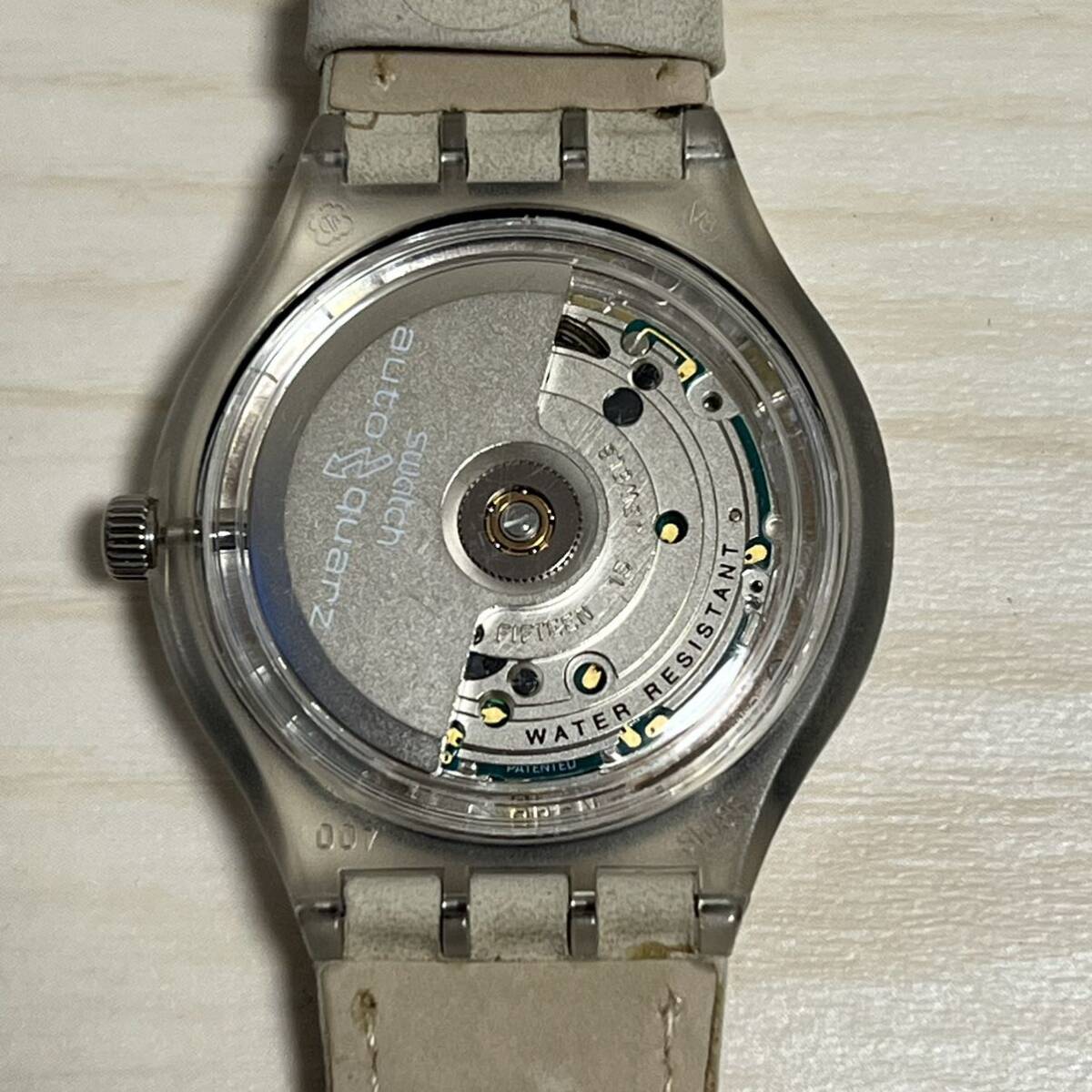 swatch automatic самозаводящиеся часы годы моно 