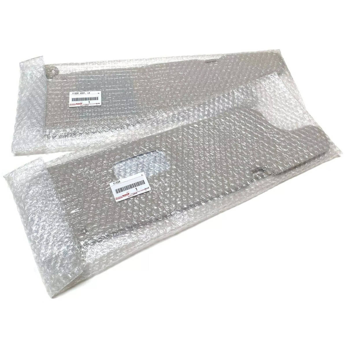 新品 トヨタ純正 70 ランドクルーザー ランクル サンバイザー 左右 OEM Toyota Land Cruiser Sun Visor Set Visors BJ70 FJ70 Genuine JDM_画像1