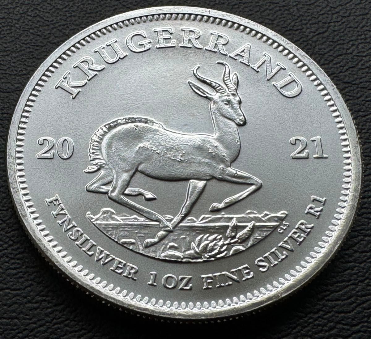2021 南アフリカ　South Africa クルーガーランド銀貨　1オンス-4