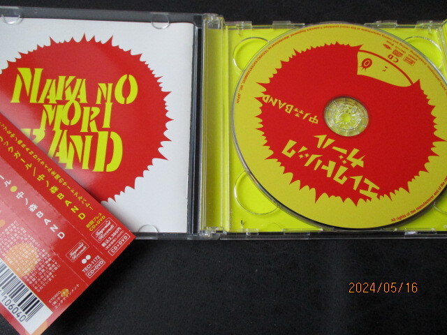 CD＋DVD　帯付・エレクトリック　ガール　　/ 中の森BAND　　　TECLー1172　　　CD試聴済・DVD DISC:きれい。（私感）_画像2