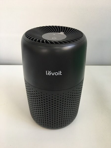 1円スタート 訳有 Levoit レボイト 空気清浄機 Core Mini 12畳 花粉対策 脱臭 ウイルス除去 PM2.5 小型 卓上 アロマ対応 ブラック A07129_画像1