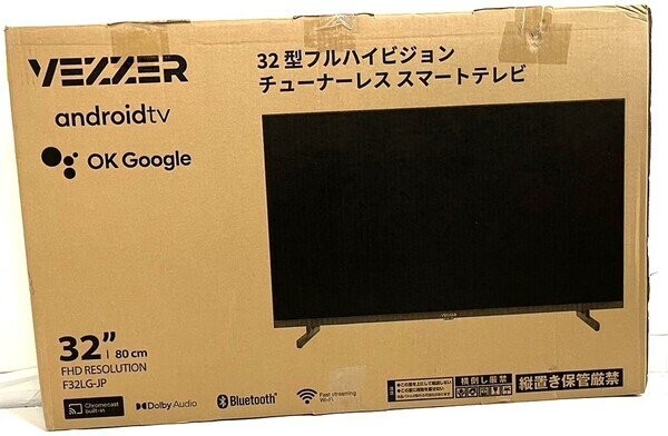 1 иен старт VEZZER тюнер отсутствует телевизор Smart телевизор сеть телевизор full hi-vision жидкокристаллический анимация содержание 32 дюймовый черный Y0679