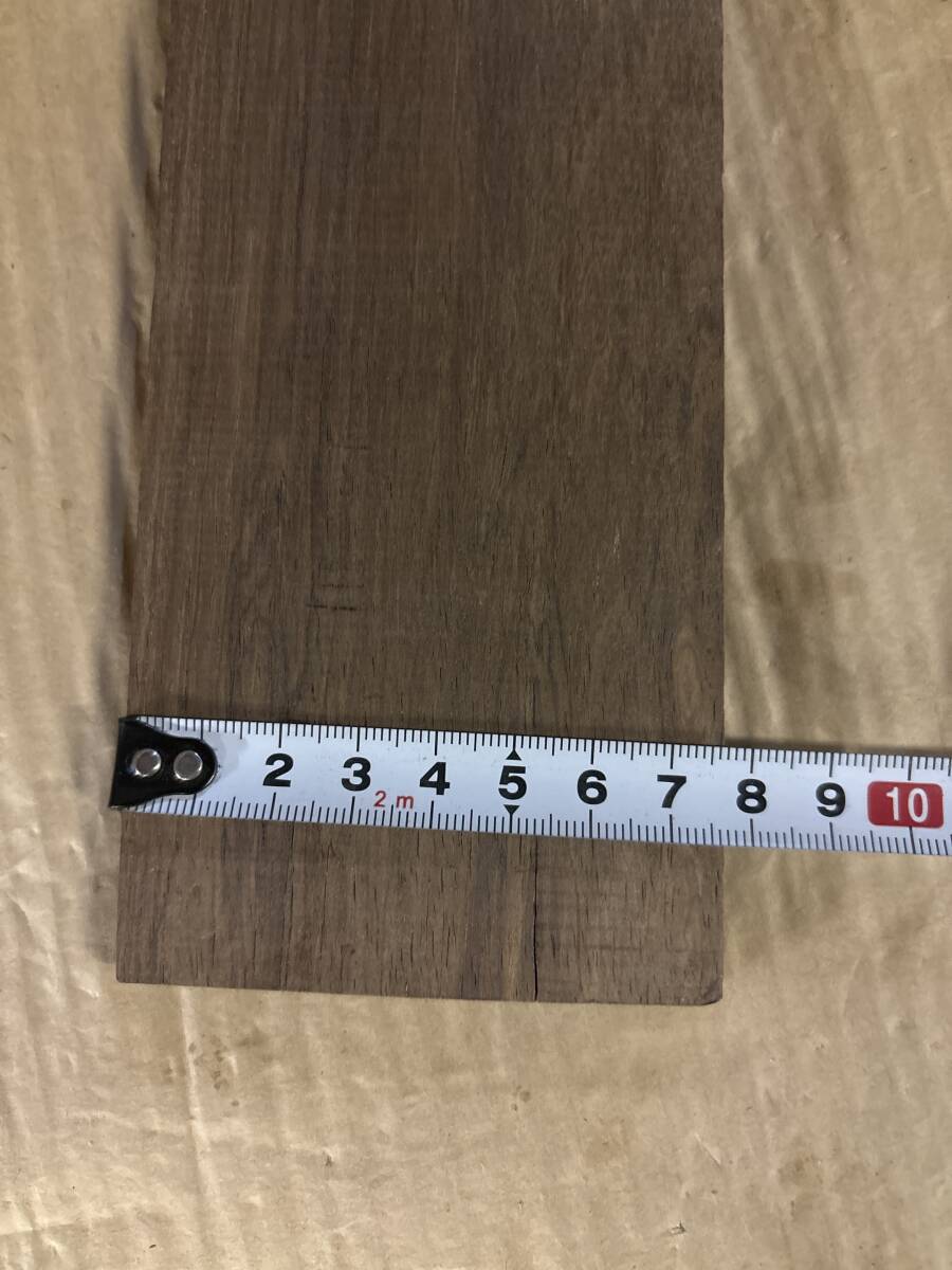Y2918 木材 ハカランダ 指板材 未使用品 未完成品_画像2