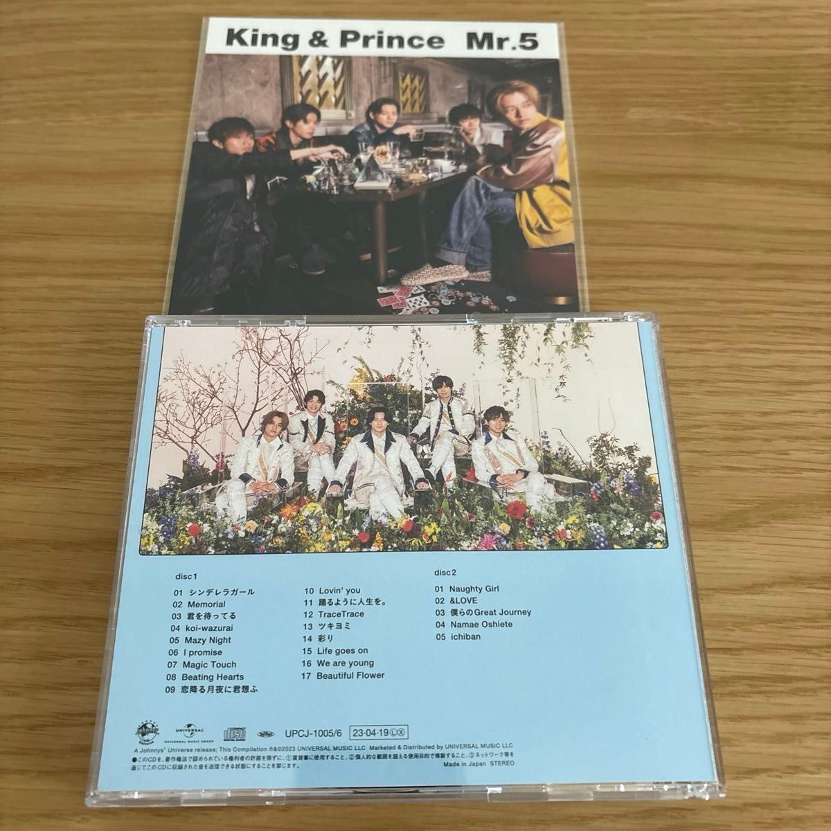 King & Prince Mr.5 通常版　特典未開封