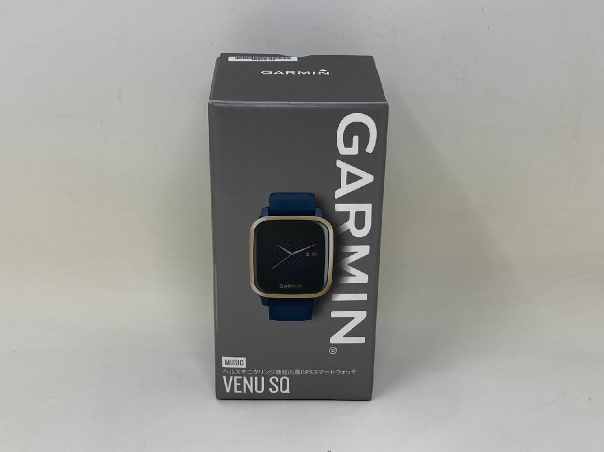 * хранение товар GARMIN Garmin GPS смарт-часы VENU SQ с коробкой б/у *8861*