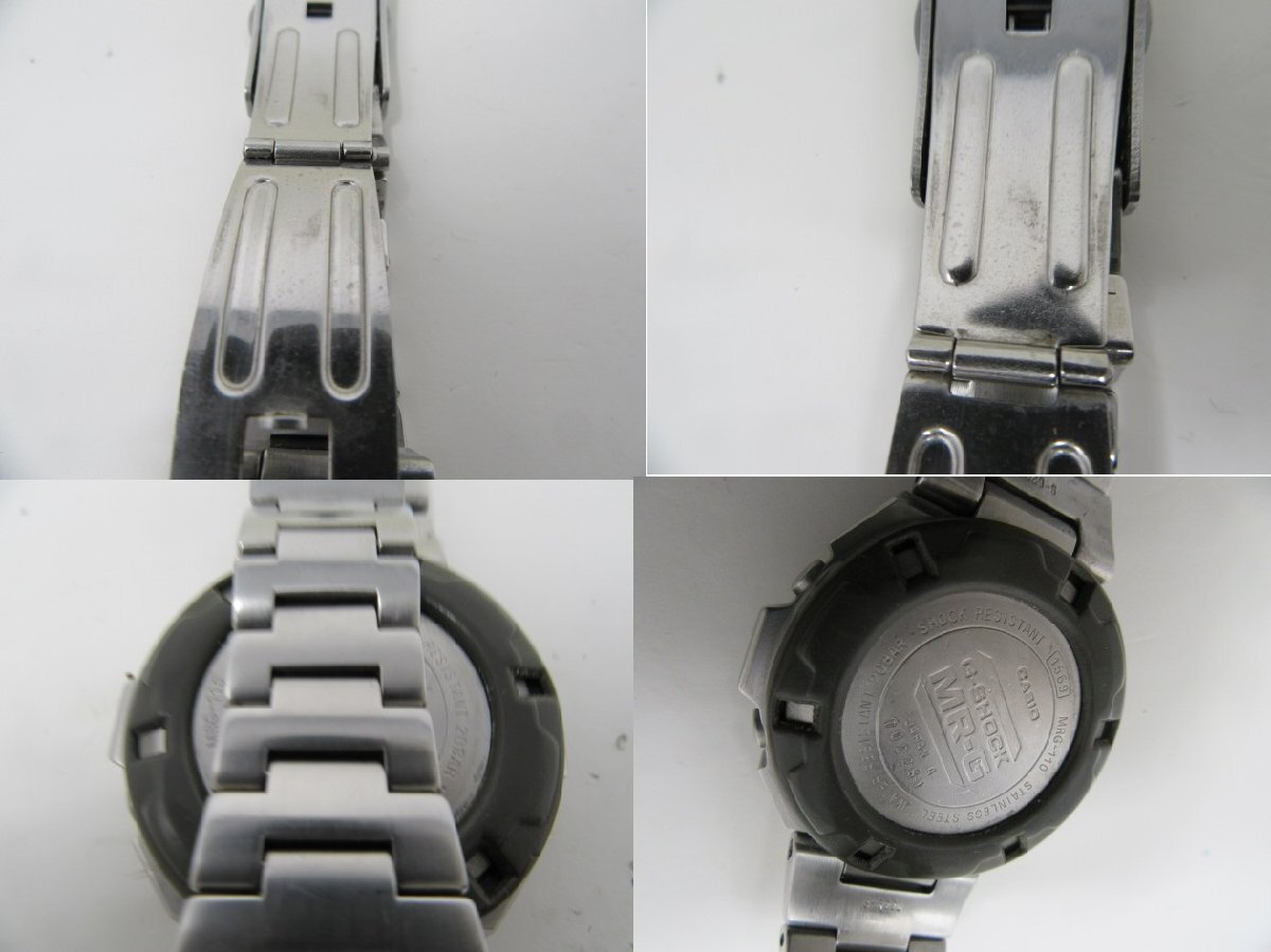 ◆CASIO カシオ G-SHOCK ジーショック MRG-110 腕時計 ステンレススチール 中古◆5609_画像6