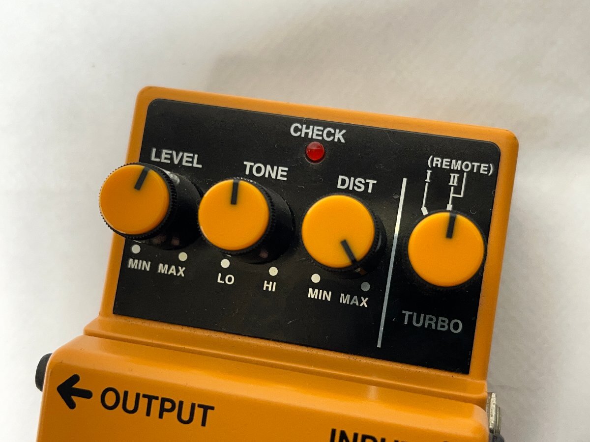 ▽BOSS ボス DS-2 TURBO Distortion ディストーション ギターエフェクター 中古▽011349_画像7