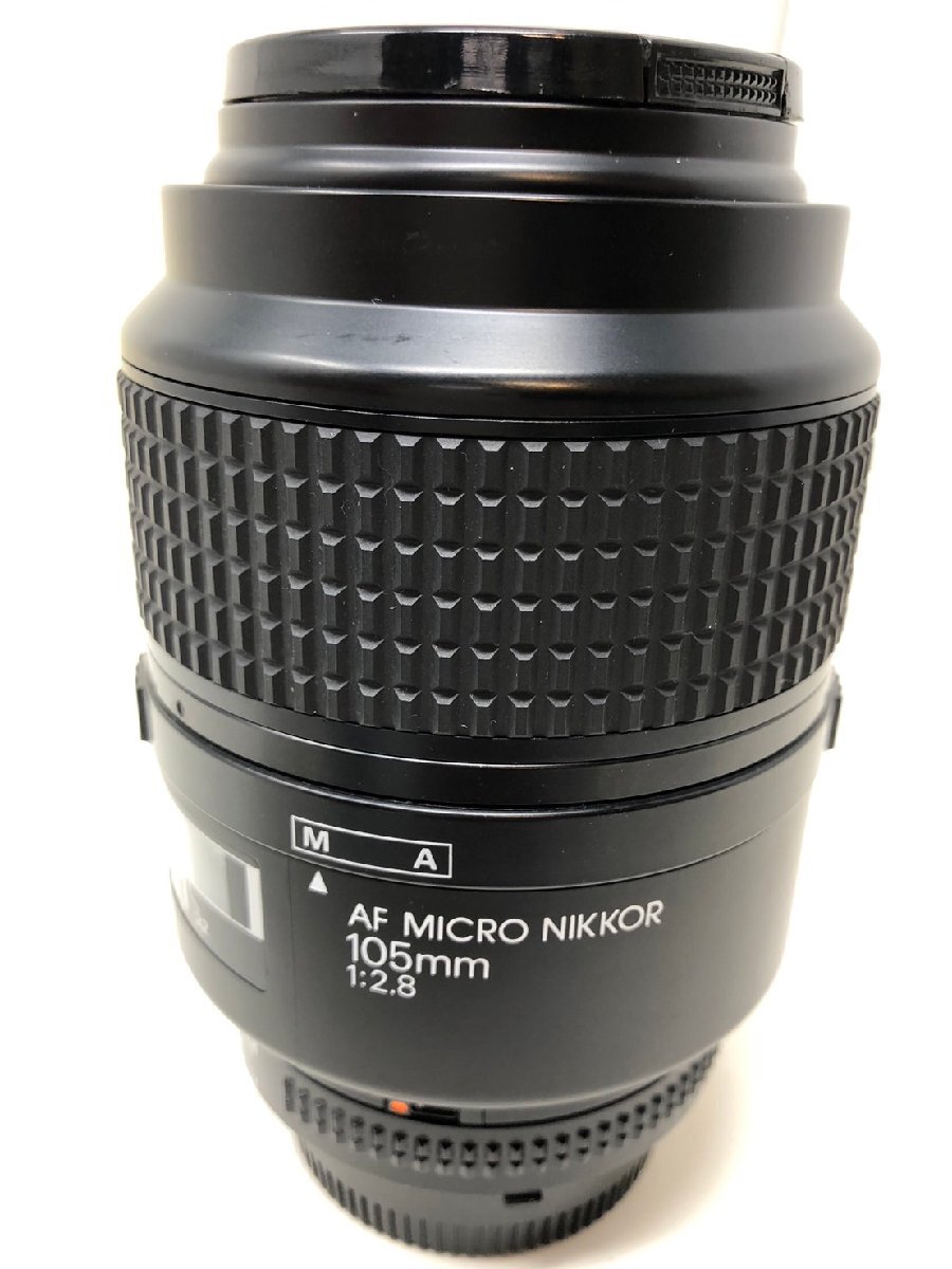 ◆Nikon ニコン カメラレンズ 105mm AF MICRO NIKKOR/1:2.8 動作未確認 現状 ジャンク扱い◆12117_画像4