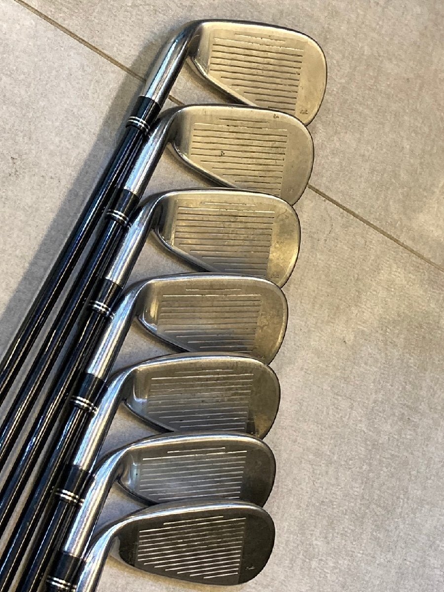 ◆Taylormade テーラーメイド ゴルフクラブ アイアン 7本セット BURNER XD 中古◆12617★_画像3