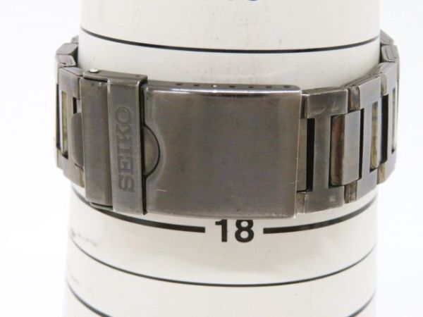 ♪hawi1563-1 523再 SEIKO 5 SPORTS セイコー ファイブ スポーツ 23石 7S36-02B0 自動巻 裏スケ デイデイト 腕時計 メンズウォッチ 稼働の画像9