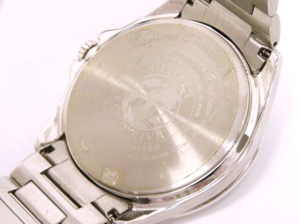 hawi1634-1 505 CITIZEN シチズン Eco-Drive エコドライブ H145-S073545 ソーラー 腕周り約20cm 腕時計 メンズウォッチ 稼働_画像5