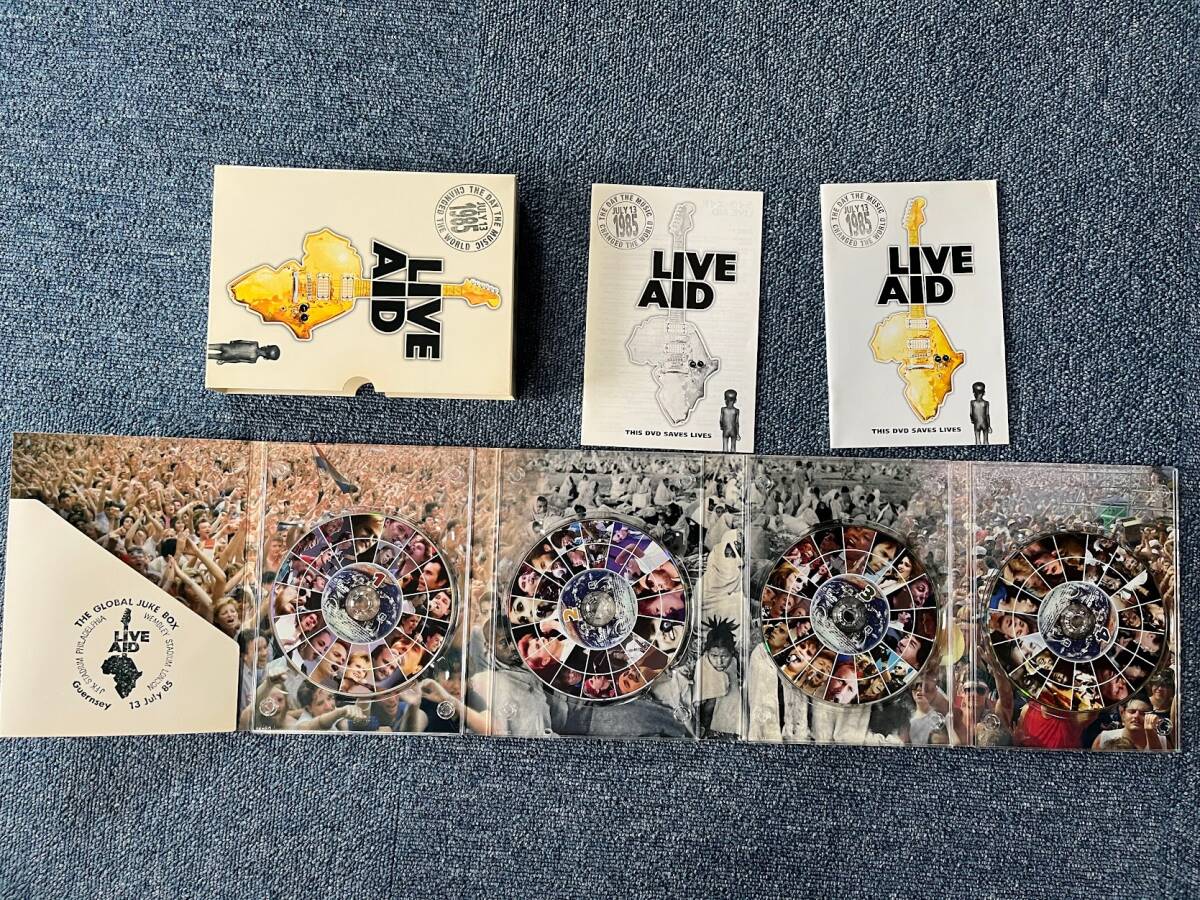 DVD LIVE AID ライブエイド 4枚組DVD-BOX_画像3