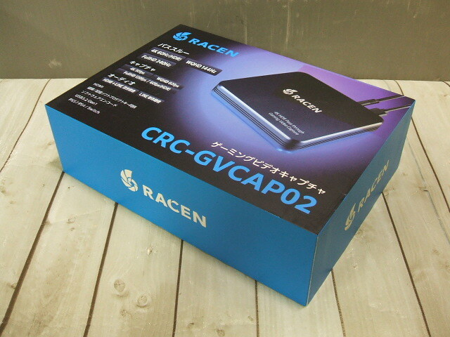 【ゲーミングビデオキャプチャ】RACEN CRC-GVCAP02 4K HDR Pass throughの画像8