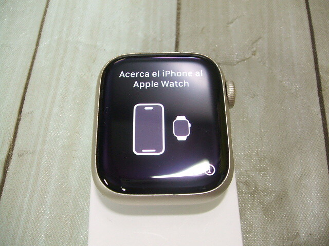 [Apple Watch Series 7 GPS aluminium 41mm]MKMY3J/A A2473 руководство пользователя / фарфор зарядка кабель имеется 