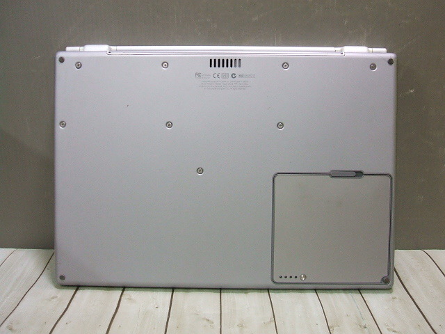 【OS9単独起動可】Apple PowerBook G4 M7952J/A M5884 G4 400MHz/384MB/10GB 液晶溶け_画像3