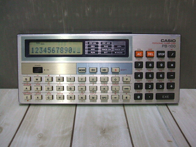 [ pocket computer -/ Casio ]CASIO PB-100