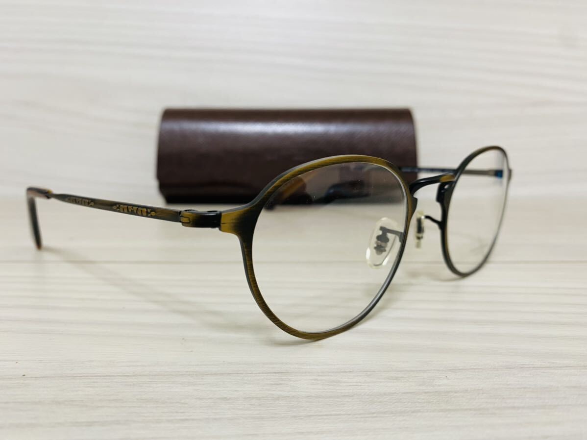 OLIVER PEOPLES オリバーピープルズ 眼鏡フレーム★OV1144T 5193★MBR/RIR★Dawson★未使用 美品★_画像3