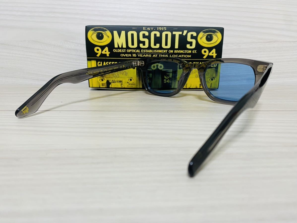 ★MOSCOT★モスコット★サングラス★KLUTZ★伊達眼鏡 ウェリントン スクエア カラーレンズ★未使用 美品★_画像5