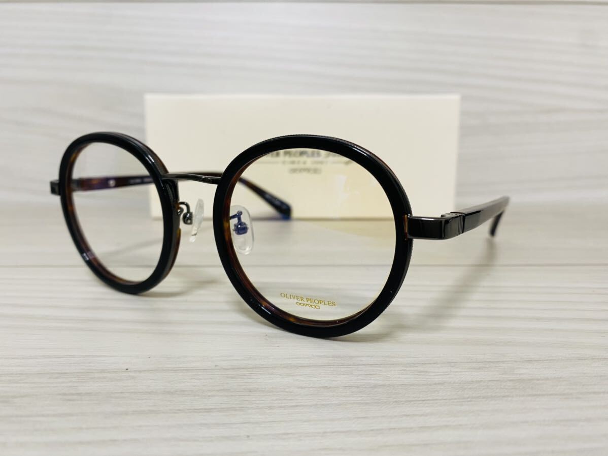 OLIVER PEOPLES オリバーピープルズ 眼鏡フレーム★OV1221 5127★Reeves★ボストン ラウンド★未使用 美品★_画像2