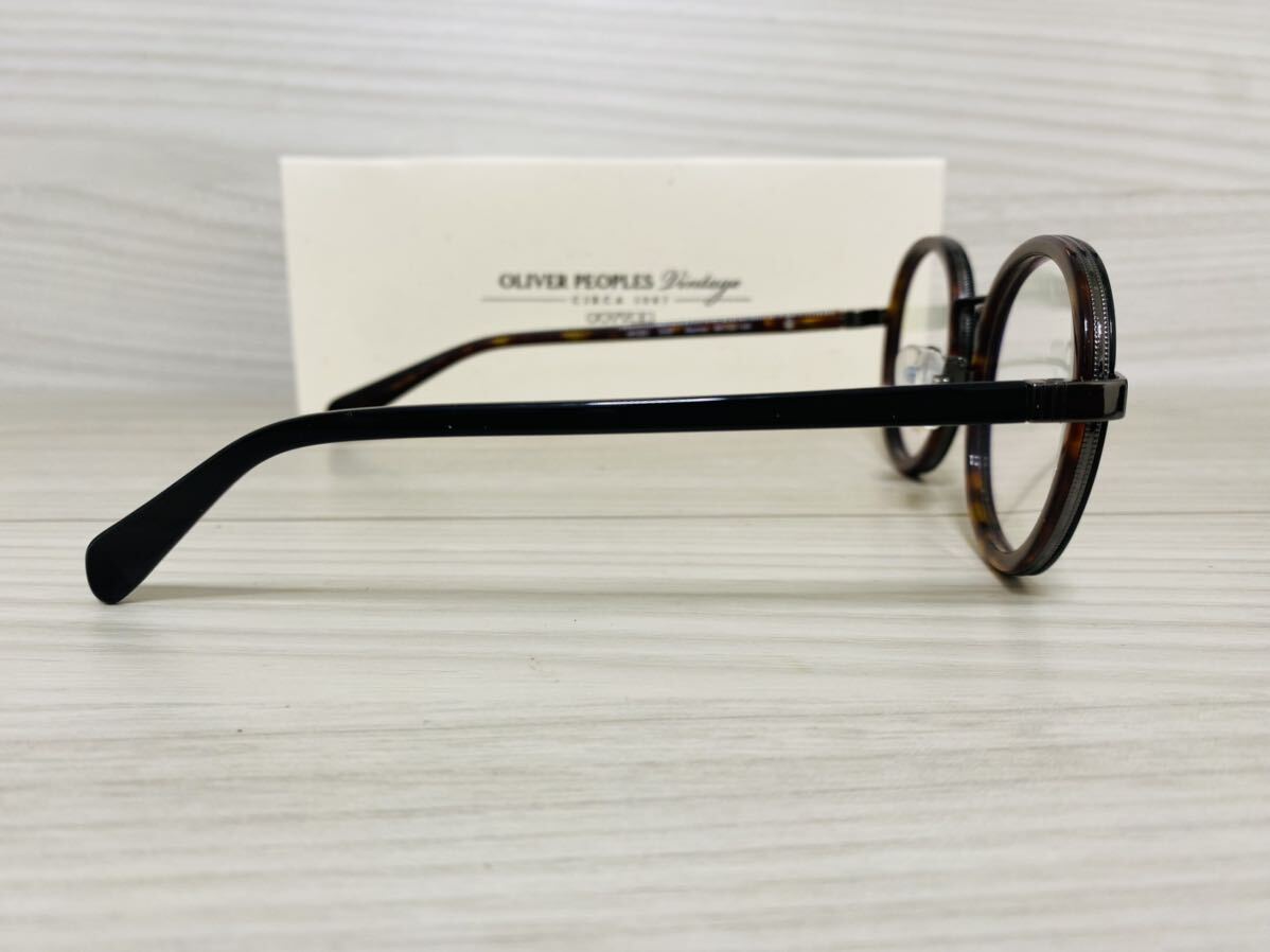 OLIVER PEOPLES オリバーピープルズ 眼鏡フレーム★OV1221 5127★Reeves★ボストン ラウンド★未使用 美品★_画像4