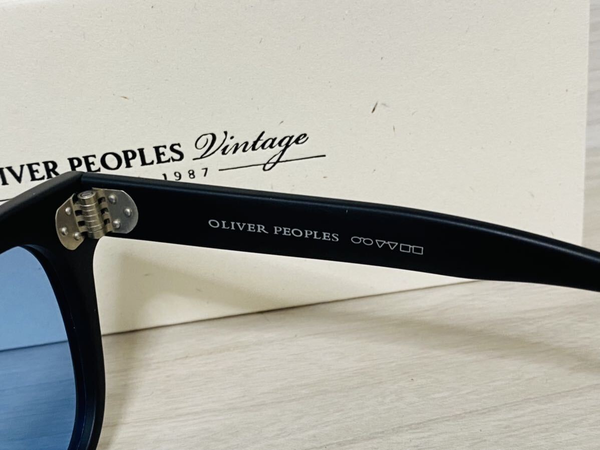 OLIVER PEOPLES オリバーピープルズ サングラス OV5302-U 1031/R1★Jack Huston★マットブラック スクエア カラーレンズ 未使用 美品 _画像7