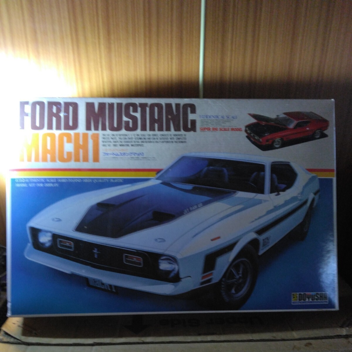 プラモデル　(　DOYUSHA 1/12 FORD MUSTANG MACH1　童友社　フォード　ムスタング　マッハ１　）_画像1