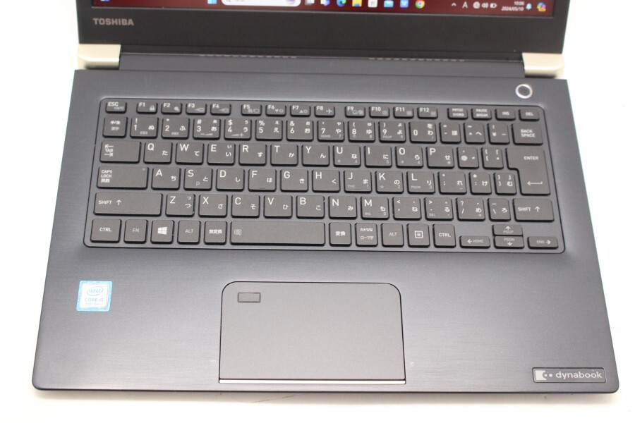 中古良品 フルHD タッチ 13.3型 TOSHIBA dynabook U63M Windows11 八世代 i5-8350u 16GB 256GB-SSD カメラ 無線 Office付 管:1113m_画像5