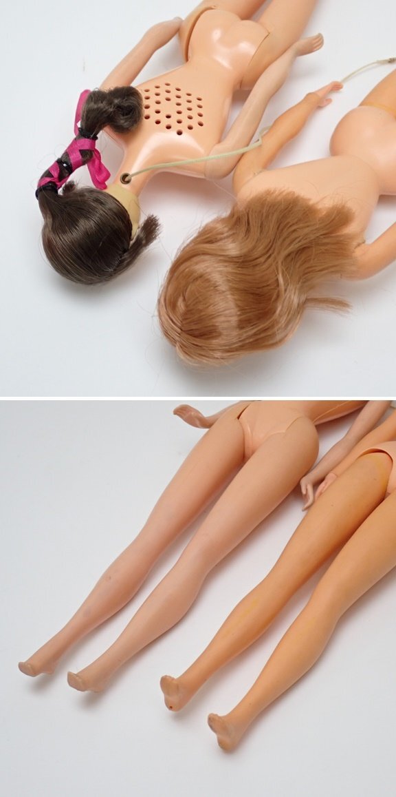 * Mattel Vintage Mod Barbie 2 body set /to- King / living / out Fit attaching /60s/70s/ put on . change doll / doll &1209200085