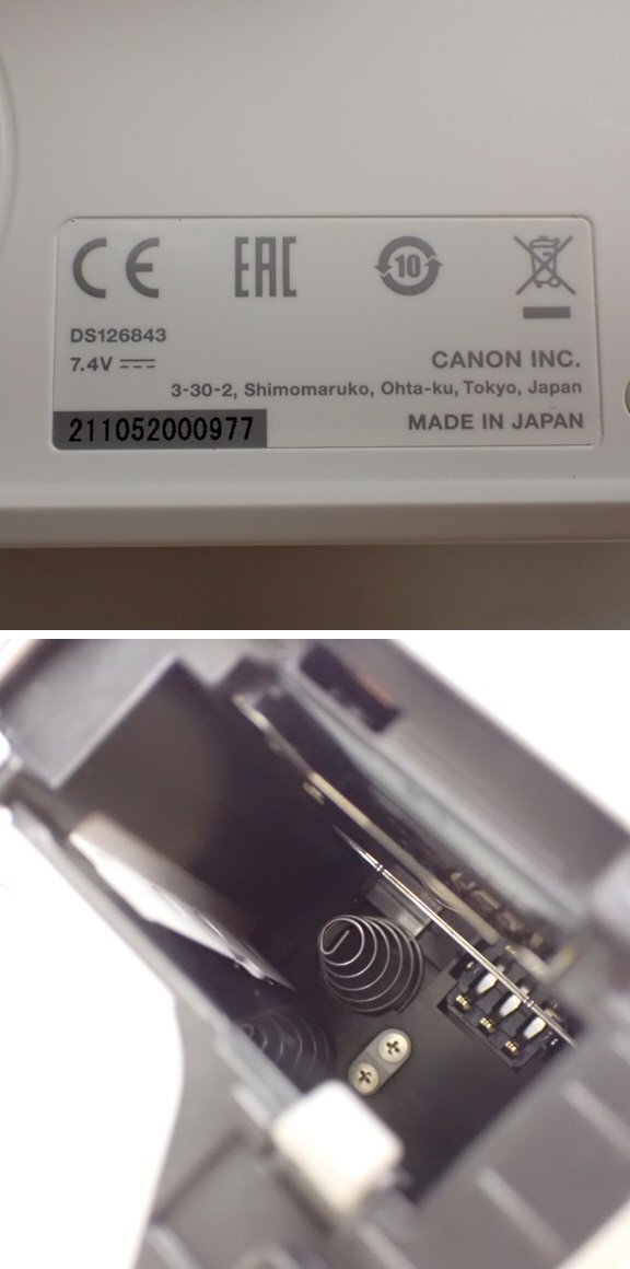 ★Canon/キヤノン ミラーレス一眼カメラ EOS Kiss M2 ダブルズームキット/EF-M15-45mm F3.5-6.3 IS STM 他/ジャンク扱い&0997300799の画像5
