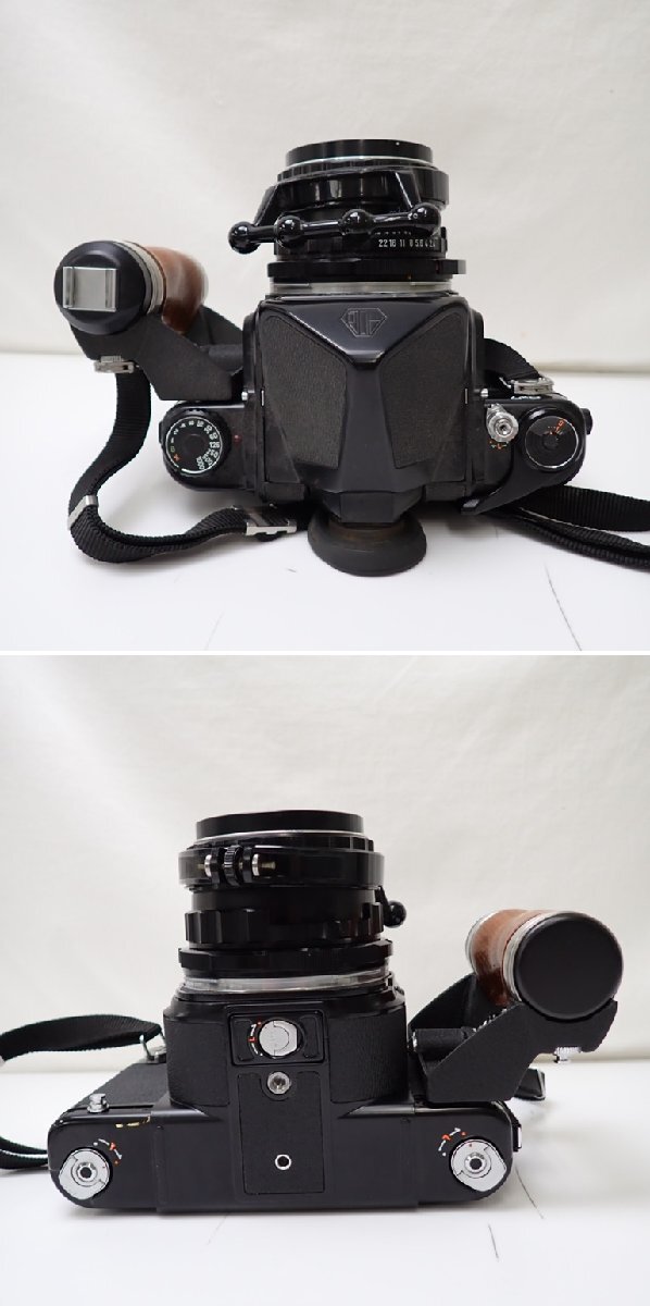 ★アサヒペンタックス 6×7 中判フィルムカメラ ボディ + Super-Multi-Coated TAKUMAR 6x7 105mm f/2.4 レンズ/ジャンク扱い&1938900843_画像5