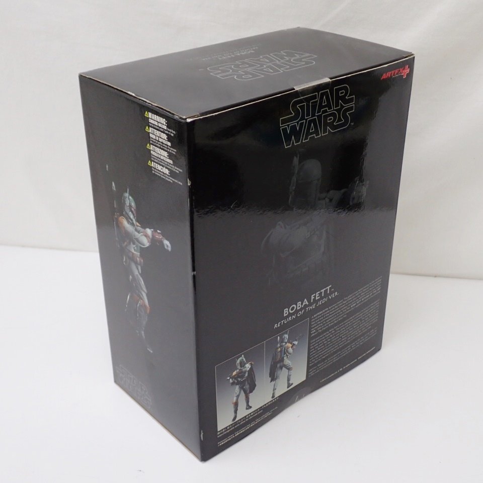* нераспечатанный Kotobukiya ARTFX+ Звездные войны Boba Fett Jedi. .. версия 1/10 фигурка / покрашен конечный продукт / вне с коробкой &1957600076