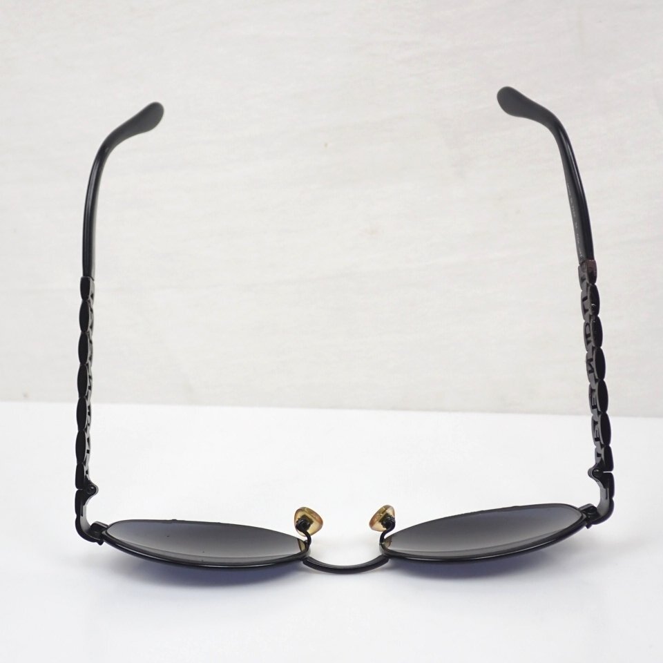 *FENDI/ Fendi солнцезащитные очки SL7122/ темно-серый линзы × черный металлическая оправа / одежда оборудование мелкие вещи / с дефектом &1949500257