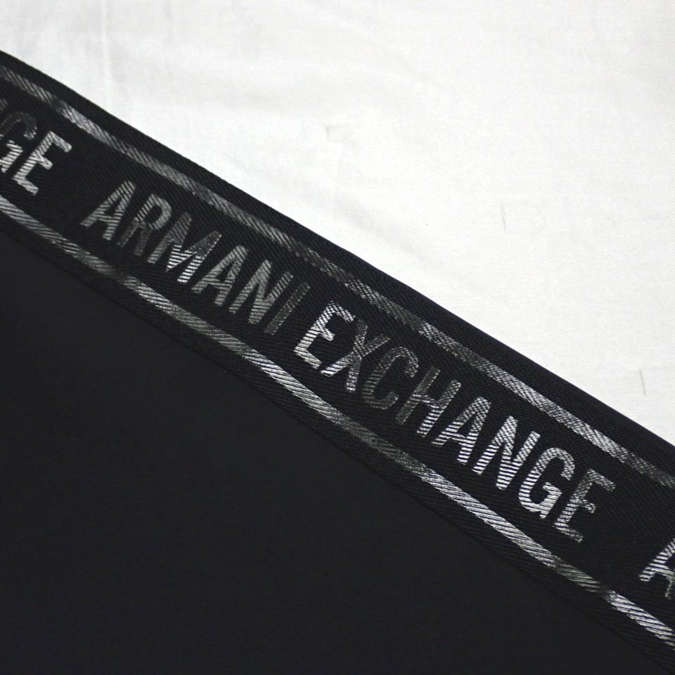 ★ARMANI EXCHANGE/アルマーニエクスチェンジ トラックジャケット メンズM/ブラック/ダブルジップ&1981100034_画像5