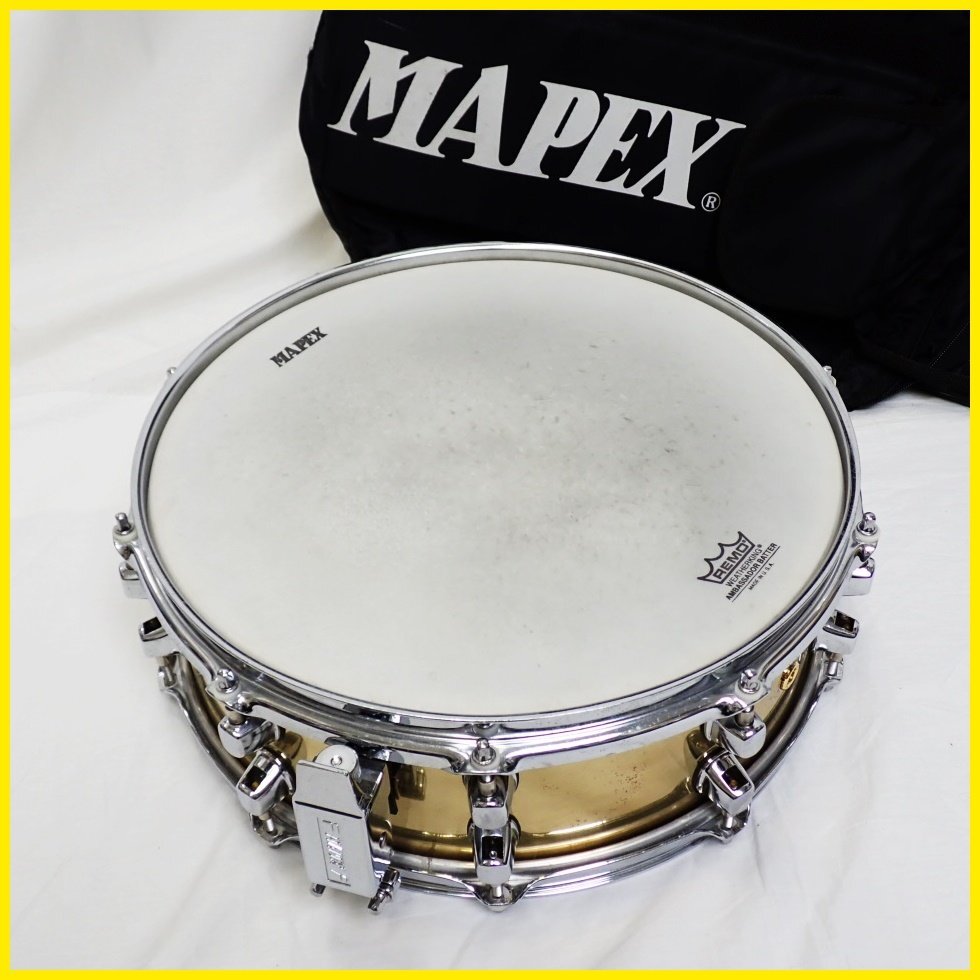 *MAPEX/me табебуйя ks малый барабан LIMITED EDITION 500/ латунь ракушка / ограниченный выпуск товар / кейс * snappy имеется / ударные инструменты &1029004977