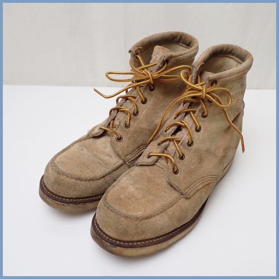 *CHIPPEWA/ Chippewa Irish setter boots 9.5E/ men's 27.5cm corresponding / light brown series / suede /29492/USA made &1822500004