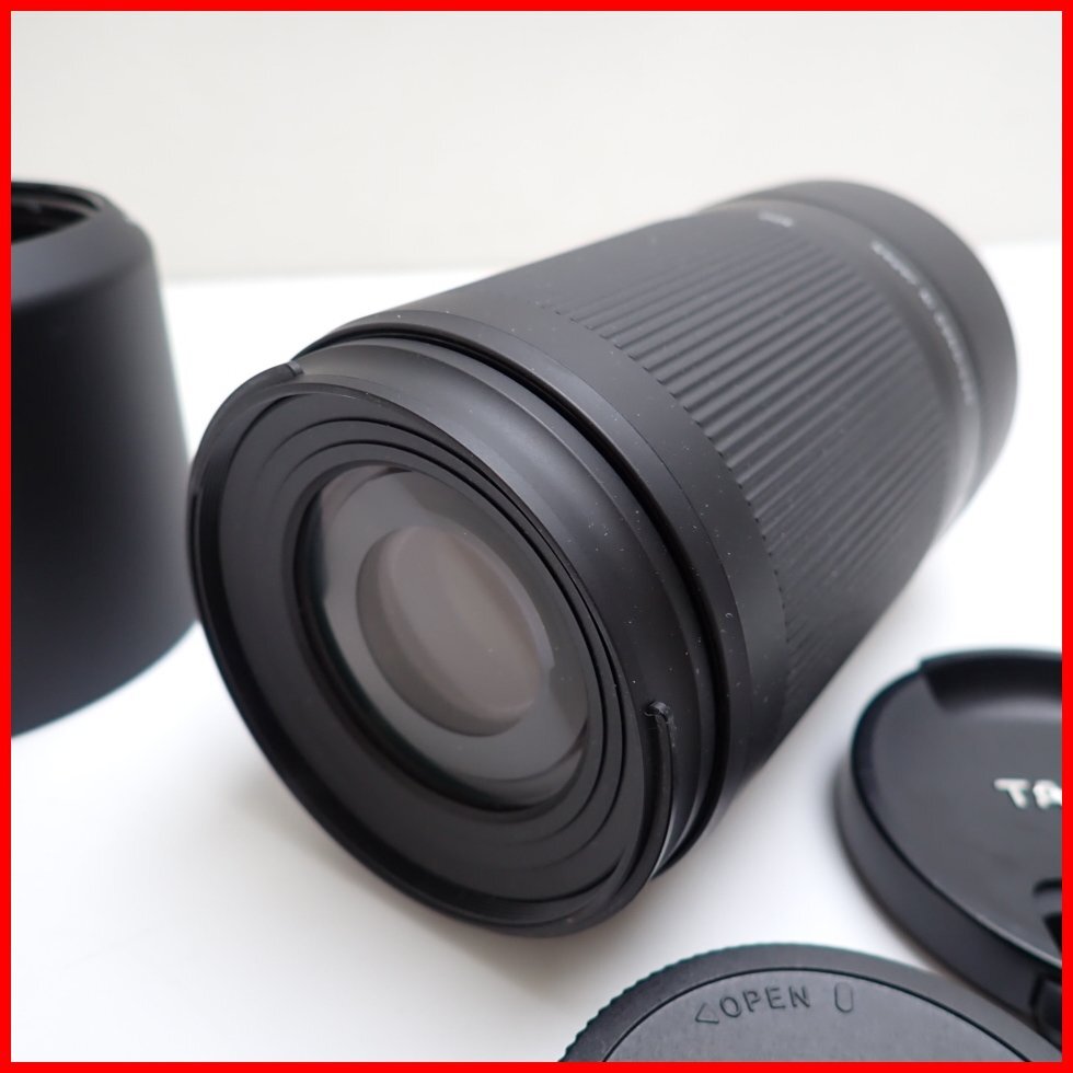 *1 jpy TAMRON/ Tamron 70-300mm F/4.5-6.3 Di III RXD mirrorless for seeing at distance zoom lens / hood * rom and rear (before and after) cap attaching /&1687100020