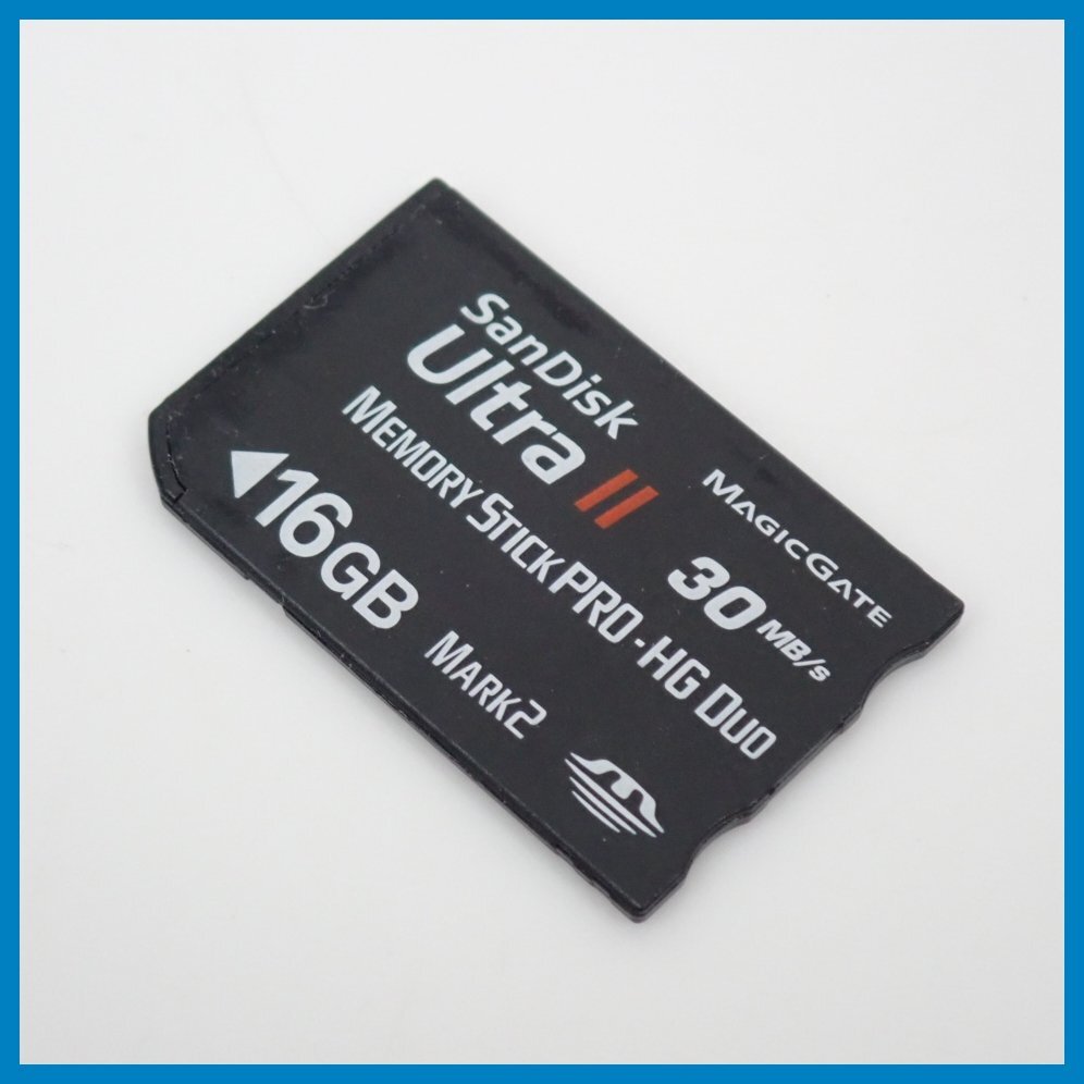 ★SanDisk/サンディスク UltraⅡ MemoryStick Pro-HG Duo 16GB メモリースティック/30MB/s&1982000004_画像1