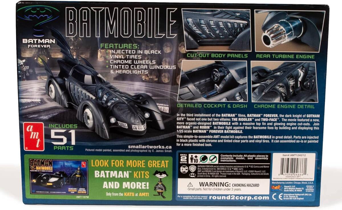  Batman * four eva- bat Mobil 1/25 scale plastic model AMT1240