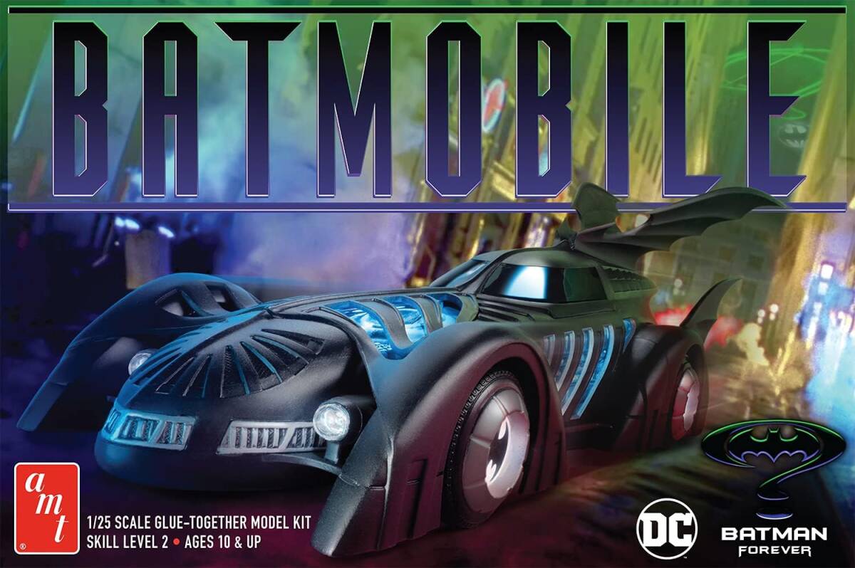  Batman * four eva- bat Mobil 1/25 scale plastic model AMT1240