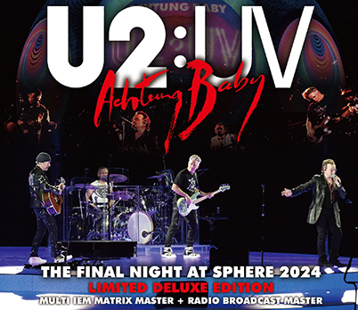 U2 / THE FINAL NIGHT AT SPHERE 2024 : LIMITED DELUXE (4CD) 限定100セット！_画像3