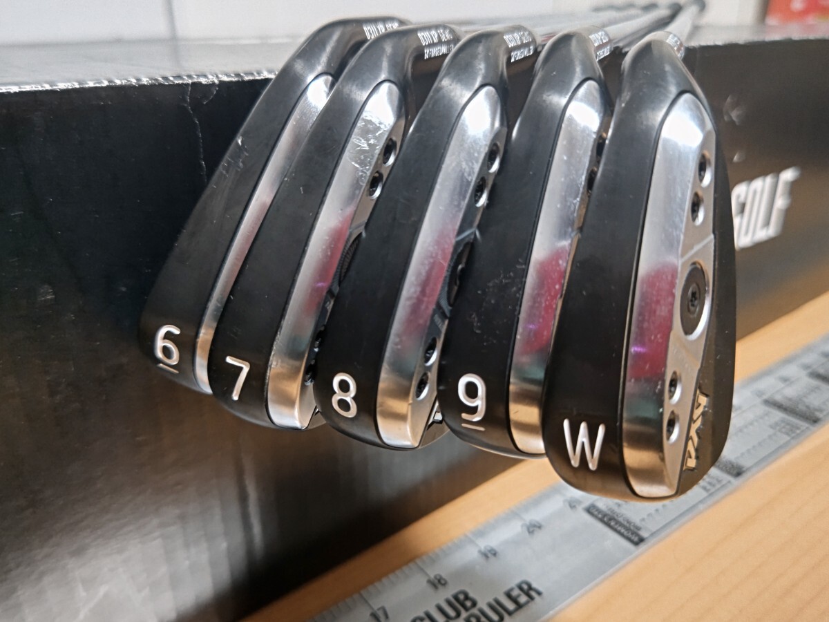 美品☆PXG 0311XP gen6 6-W 黒アイアン5本セットflexS (アイアン 美品☆PXG 0311XP gen6 6-W 黒アイアン5本セットflexS (アイアン
