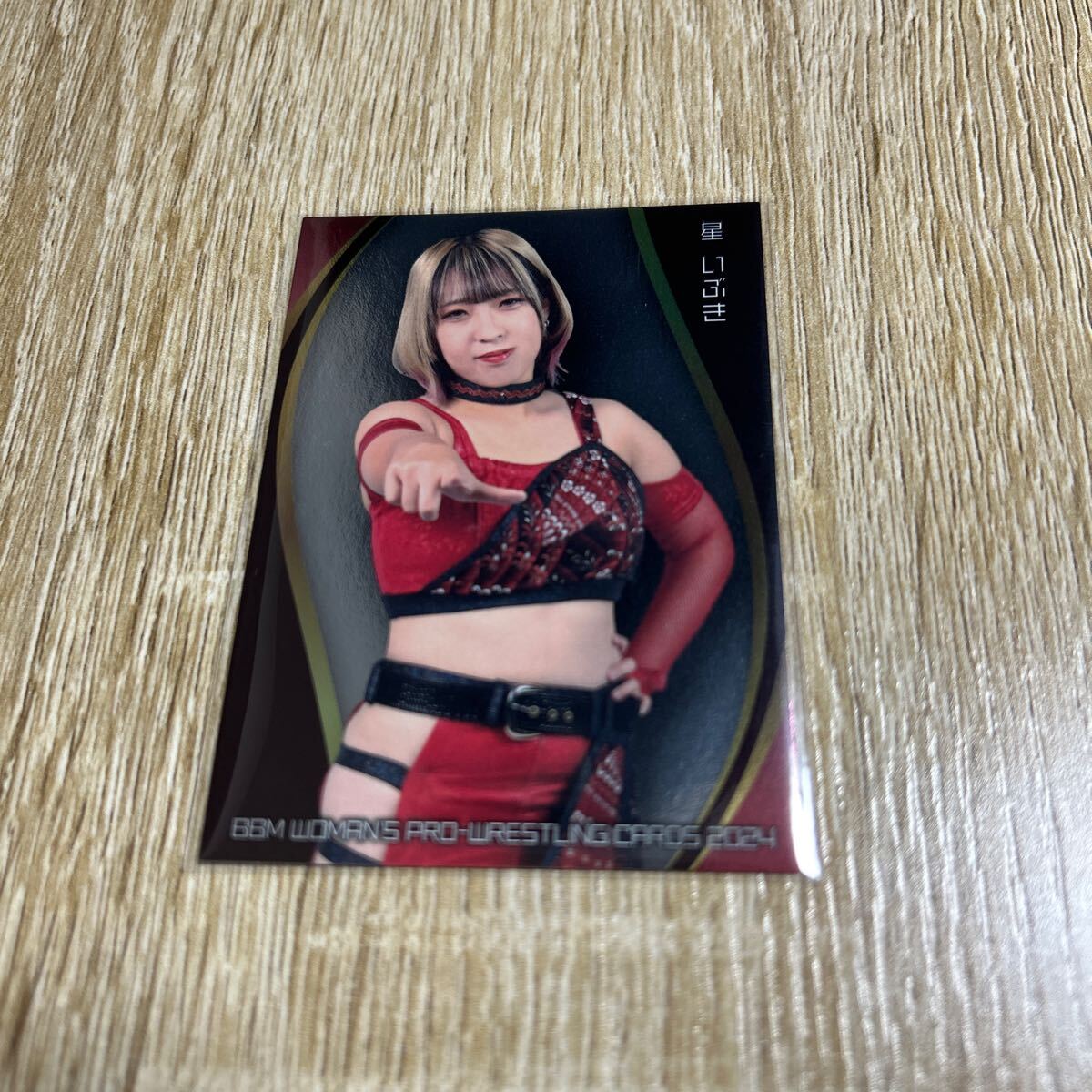 BBM 2024 女子プロレスカード　星いぶき　インサートカード_画像1